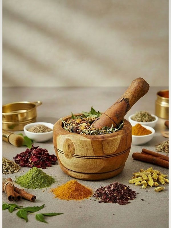 West African Wooden Mortar & Pestle | 7.5 Inch - Image 9